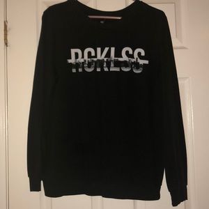 Long sleeve young and reckless shirt